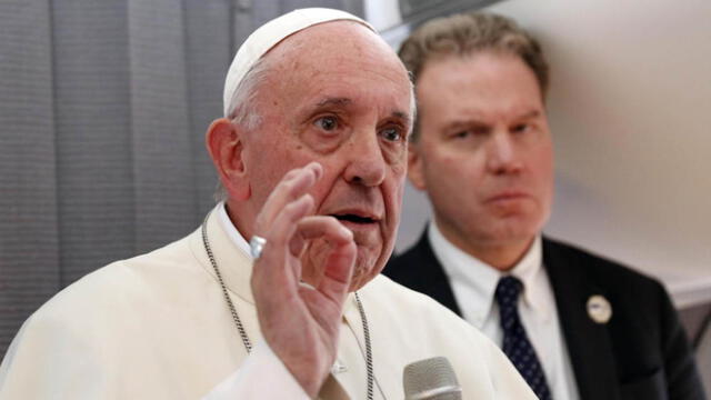 El papa comparó aborto con “contratar a un sicario para resolver el problema” [VIDEO]