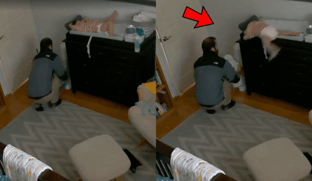 Facebook viral: Cámaras ocultas en cuarto de bebé revelaron el imprudente acto de joven padre [VIDEO]