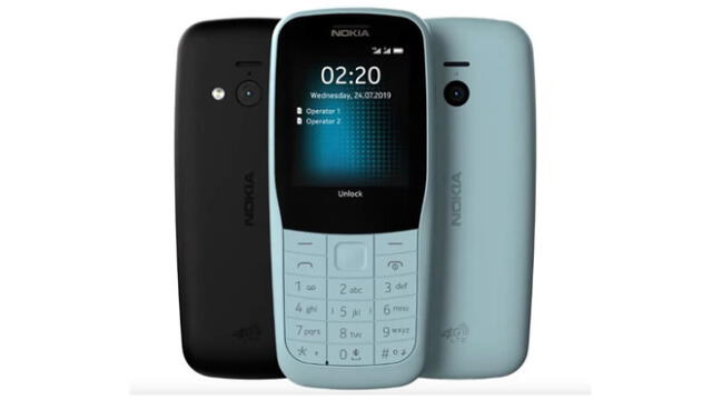 Acaban de lanzar los nuevos Nokia 4G y Nokia 105.