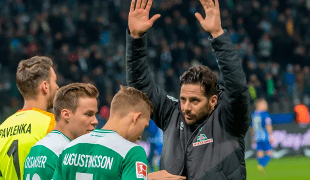 Claudio Pizarro recibió grata visita en los entrenamientos del Werder Bremen [FOTO]