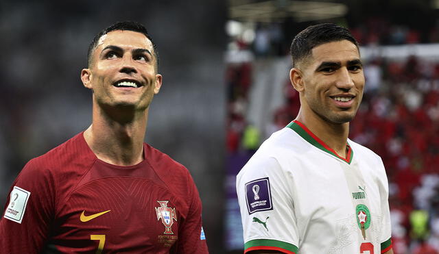 Portugal enfrentará a Marruecos en los cuartos de final del Mundial Qatar 2022. Foto: composición LR/AFP