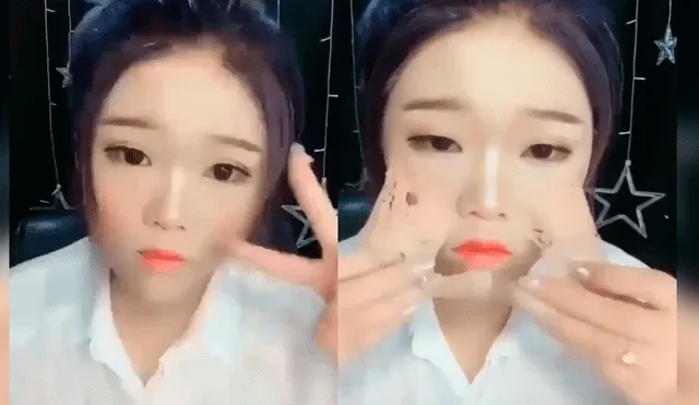 Facebook Viral: Joven asiática se quita maquillaje y deja aterrados a fans [VIDEO]