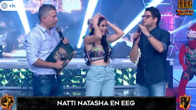 Natti Natasha impresiona a los conductores de EEG con atrevido atuendo [VIDEO]