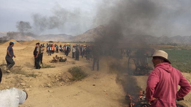Chiclayo: ​mineros se enfrentan a tiros por posesión de predio agrícola [VIDEO]