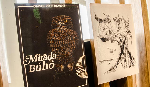 Imágenes de la muestra sobre literatura amazónica.