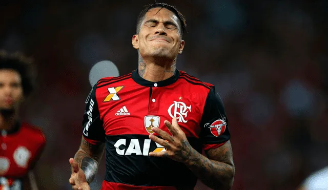 Paolo Guerrero fue inscrito por Flamengo en Copa Libertadores