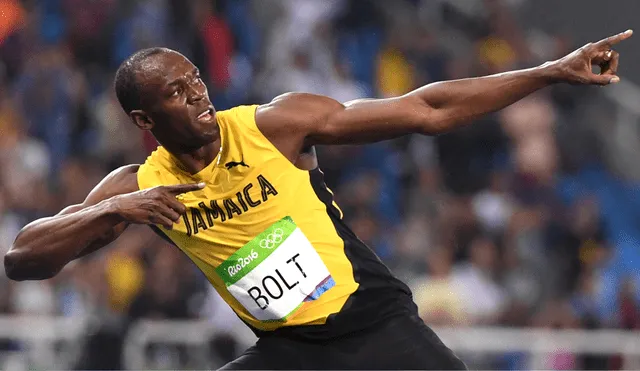 Usain Bolt se convierte en padre por primera vez. Foto: AFP