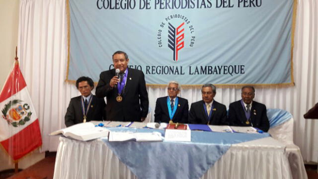 Lambayeque: colegio de Periodistas celebra su fundación 