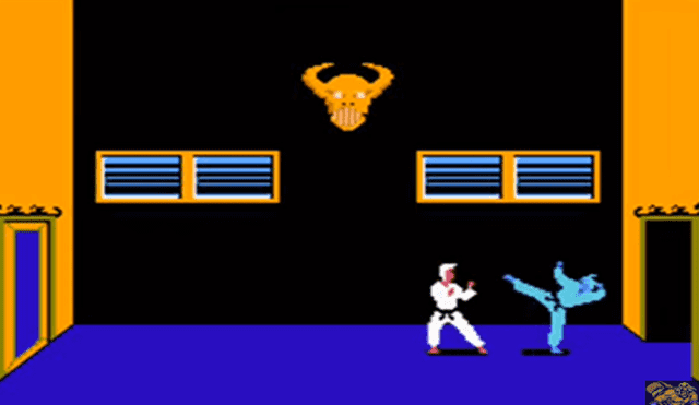 Desliza para ver los finales de Karateka, uno de los videojuegos más populares de la NES. Foto: Captura.