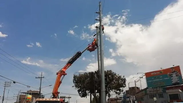 Corte de energía eléctrica en Arequipa afectará a seis distritos este miércoles 26