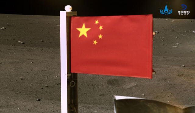 Una cámara de la nave Chang'e-5 tomó fotografías de la superficie de la Luna | Foto: