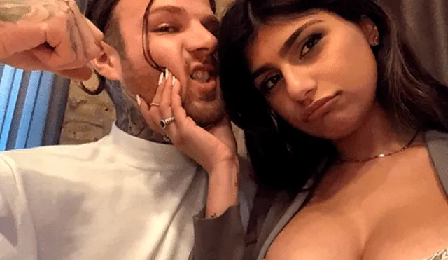 Mia Khalifa y su novio remecen Instagram al posar desnudos en la bañera