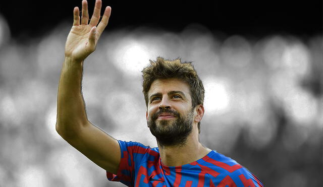 Gerard Piqué es uno de los capitanes del FC Barcelona. Foto: composición de La República/AFP