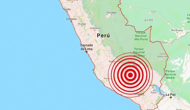 IGP registró sismo de magnitud 4.0 en Cusco esta noche