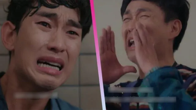 Kim Soo Hyun y Oh Jung Se en It's okay to not be okay capítulo 9. Créditos: tvN