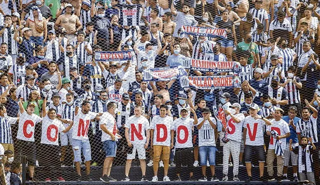 Comprometidos. Blanquiazules se han caracterizado por tener el respaldo de su hinchada de local y visita durante todo el año. Foto: difusión