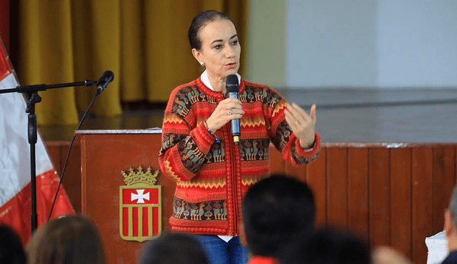 Ministra Ana Revilla señaló que se ha cumplido con los requisitos solicitados. Foto: Ministerio de Justicia.