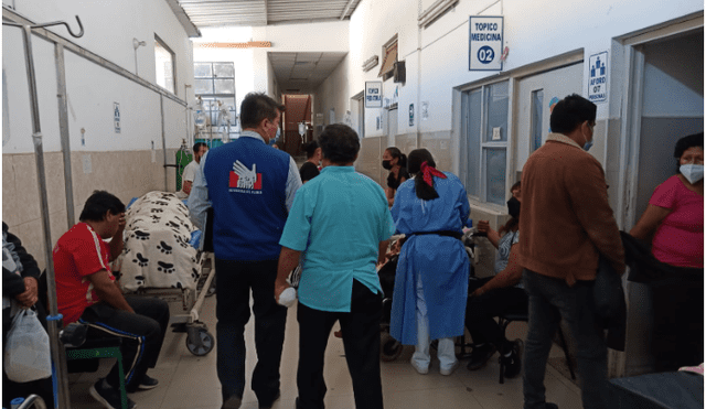 La Defensoría del Pueblo intervino en el Hospital Las Mercedes. Foto: Defensoría del Pueblo