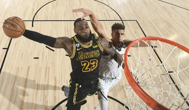 Lakers vs Nuggets EN VIVO por los NBA Playoffs 2020. Foto: AFP