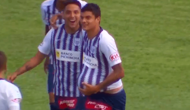 Beltrán marcó el primero del partido para Alianza Lima.