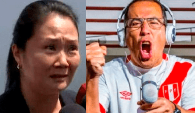 Facebook Viral: Miles de usuarios enloquecieron tras escuchar a Daniel Peredo narrar la detención de Keiko Fujimori  [VIDEO]