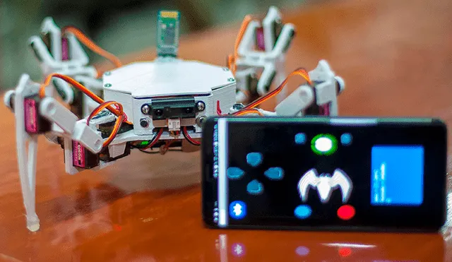 Así luce el robot arácnido que ayudará en la búsqueda y rescate de personas en México