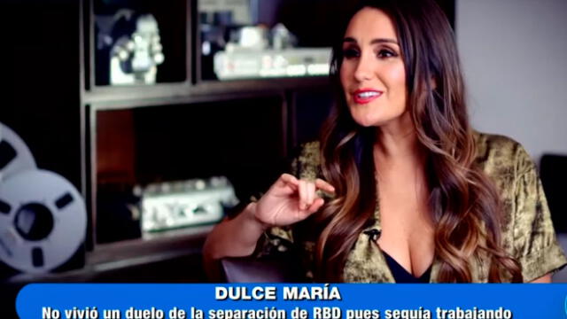Dulce María revela el drama que vivió durante el éxito de RBD