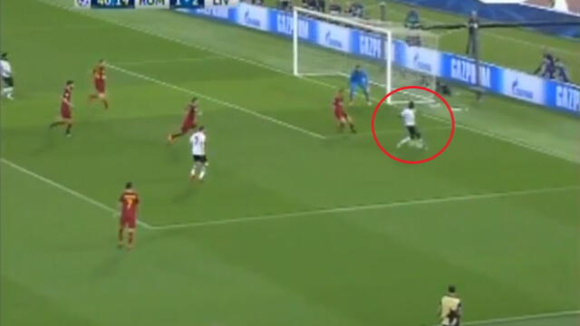 Liverpool vs Roma: Mané intentó jugada de lujo y terminó haciendo vergonzoso ‘blooper’ [VIDEO]