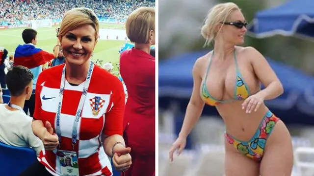 La historia detrás de las supuestas fotos en bikini de la presidenta de Croacia