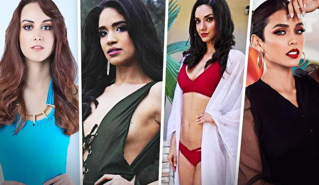 Concursantes de todas partes del Perú se enfrentan para la corona de Miss Perú 2020. (Foto: Composición de fotos Instagram)