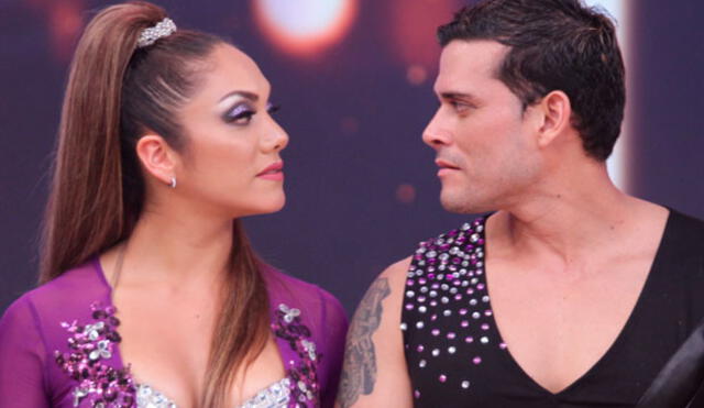 El Gran Show: Isabel Acevedo abofeteó a Christian Domínguez en vivo [VIDEO]