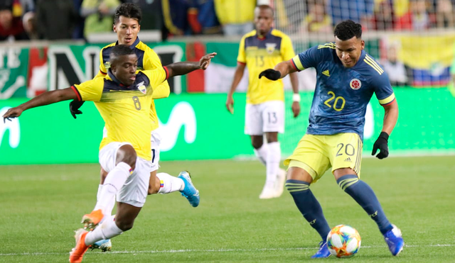 Colombia derrotó por la mínima a su similar de Ecuador. (Créditos: selección colombia)