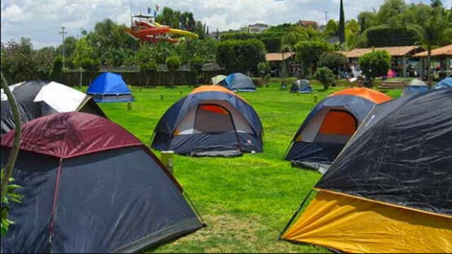 El camping ha generado críticas y también burlas. Foto: referencial