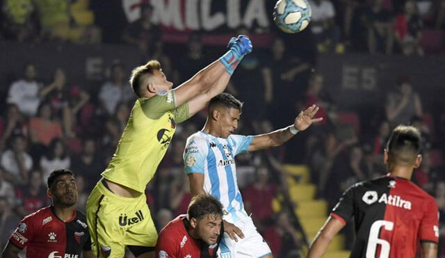 Racing y Colón se repartieron los puntos en la fecha 20 de la Superliga Argentina. Foto: TyC Sports.