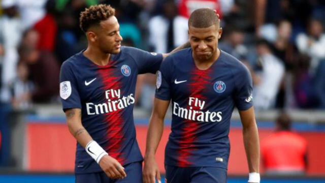 Mbappé y Neymar. Foto: ABC