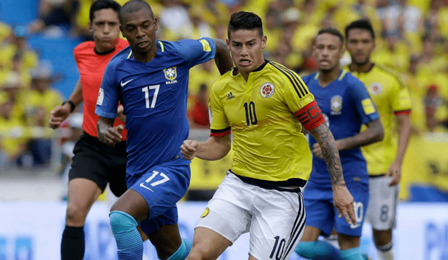 Colombia y Brasil empataron 1-1 por la fecha 16 de las Eliminatorias Rusia 2018 [GOLES]