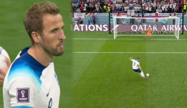 Harry Kane marcó su segundo gol en este Mundial Qatar 2022. Foto: captura de DirecTV Sports