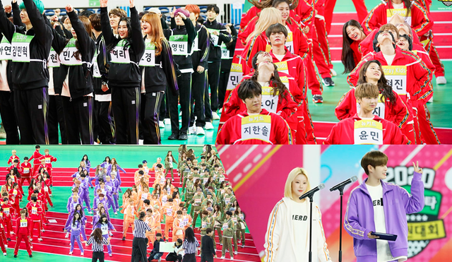 Los Idol Star Athletics Championships 2020 revelaron los grupos competidores y las fotos de las competencias.