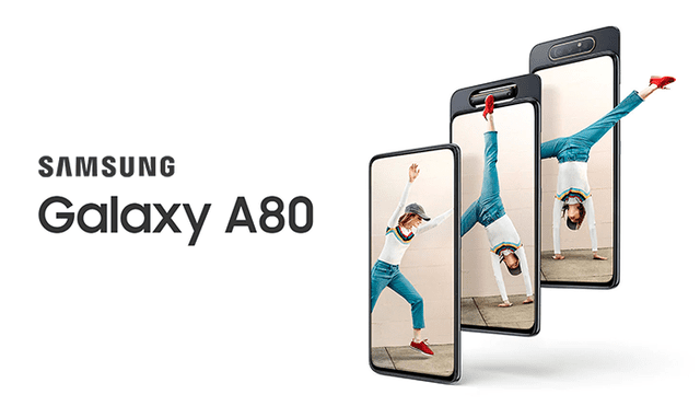 El Samsung Galaxy A80 ha comenzado a recibir la actualización a Android 10.