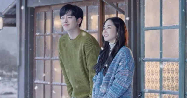 Seo Kang Joon y Park Min Young en I’ll Go to You When the Weather Is Nice.