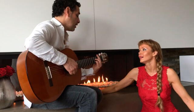 Juan Diego Flórez y su esposa sorprenden con interpretación romántica por el Día de San Valentín | VIDEO