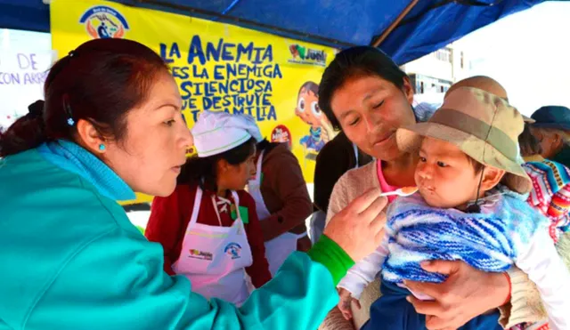 Sector Salud en Tacna diagnosticó a 1782 niños con anemia