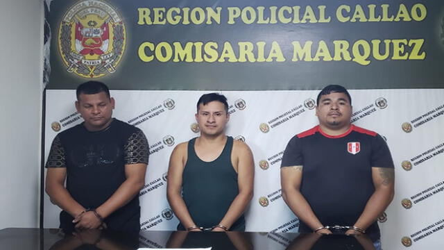 Callao: capturan a tres sujetos que robaron 10 mil dólares