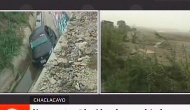 Chaclacayo: un muerto y cinco heridos tras despiste de auto [VIDEO]
