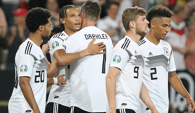 Alemania goleó a Estonia por Eliminatorias europeas y genera polémica con mofa a Brasil