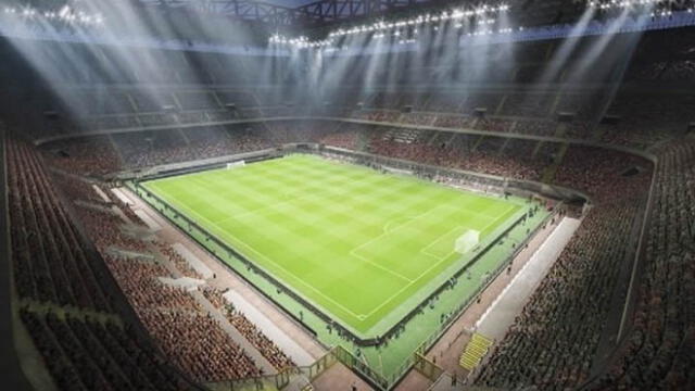 Los estadios licenciados en eFootball PES 2021 Season Update.