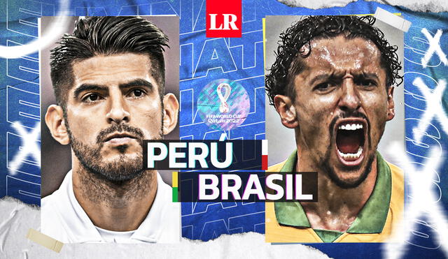 Perú y Brasil se verán las caras en el estadio Nacional por la segunda jornada de las Eliminatorias. Foto: Composición La República/Fabrizio Oviedo