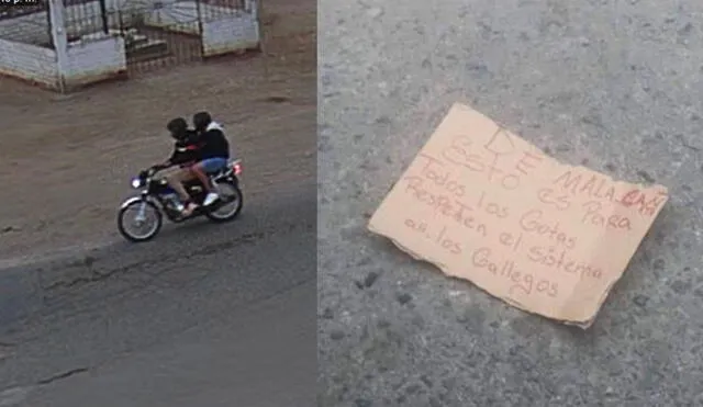 Sicarios asesinan a 3 colombianos y dejan
un terrible mensaje sobre uno de los cadáveres. Foto: difusión