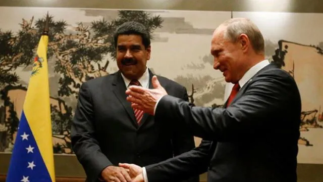 Nicolás Maduro y Vladimir Putin. Foto: difusión.