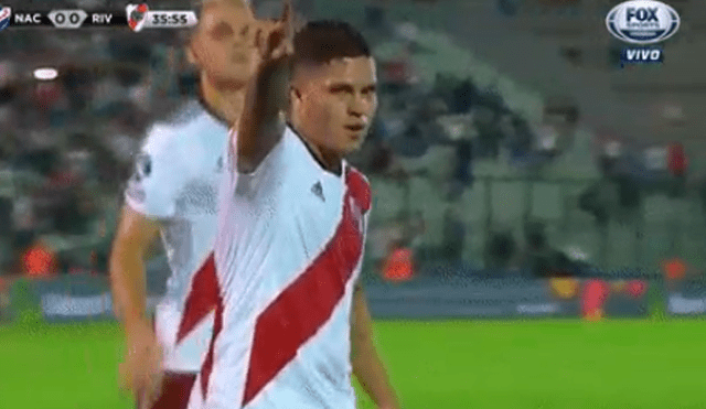 River Plate vs Nacional EN VIVO: Quintero colocó el 1-0 tras soberbia definición de penal [VIDEO]